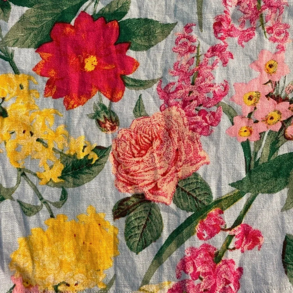 NWT Old Navy (2022) Twist Front Crop Jumpsuit in Multi Floral Size Small - Picture 4 of 12